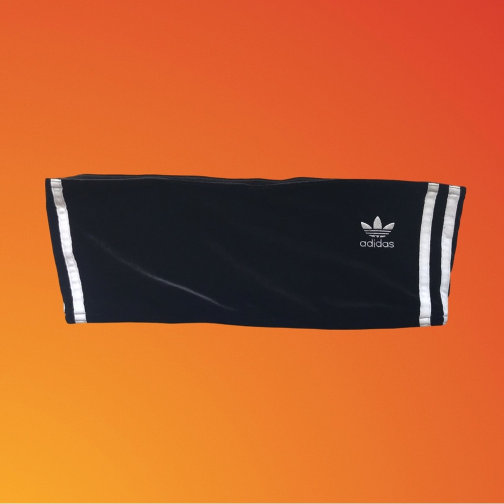 adidas Black and White Bandeau
